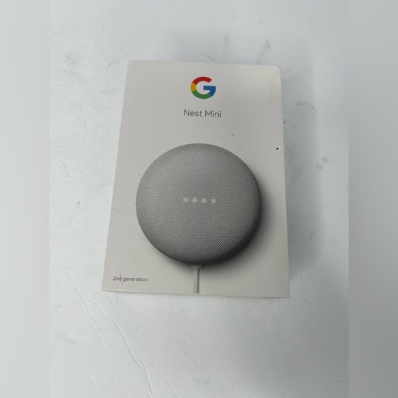Google Nest Mini 2nd Generation Smart Speaker with Google Assistant - Picture 2 of 11